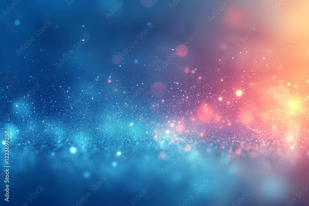 Poster abstract blurred image with a smooth texture pattern of a dark blue gradient blending with black, se
