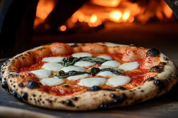 Delicious Brick Oven Neopolitan Style Pizza