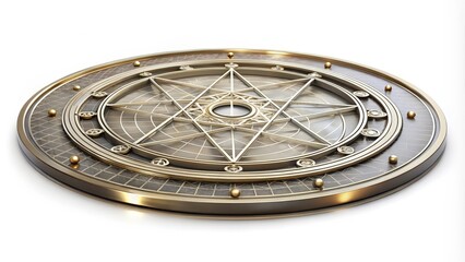 Ornate Circular Metal Design