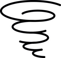 Naklejka premium tornado icon