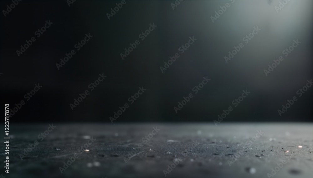 Poster Dark grey minimalist background with soft gradient to black. High resolution subtle texture evokes moody atmosphere. Suitable for product displays, presentations, website layouts. Abstract,