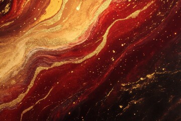 Obraz premium Warm festive Christmas background image with rich hues