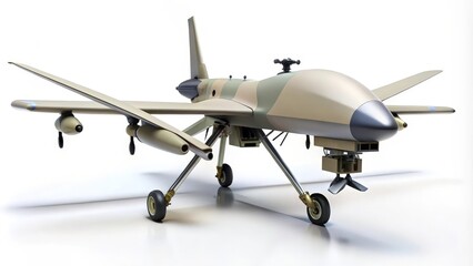 Fototapeta premium Unmanned Aerial Vehicle (UAV) Model Render