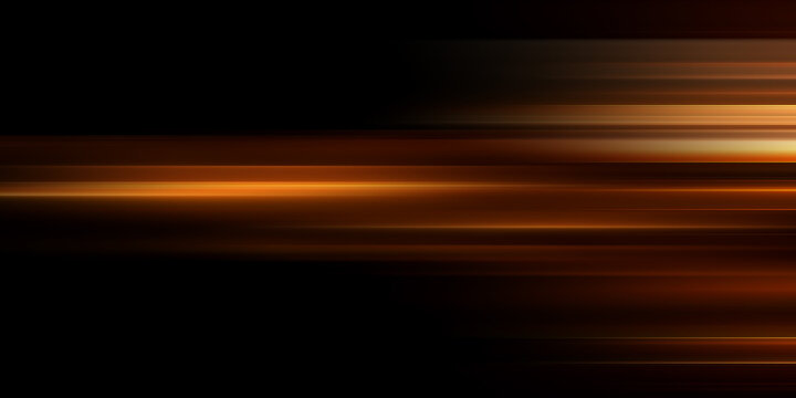 The modern tech background features glowing orange speed line beam explosion rays tails