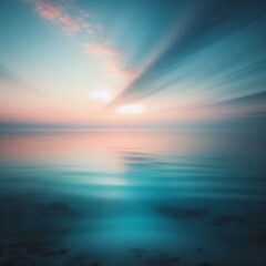 Obraz premium Gentle Waves in Morning Light