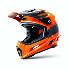 Premium orange helmet with secure fastening, offering unmatched safety, comfort, and style for modern riders. Perfect for biking enthusiasts.