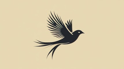 Obraz premium Bird logo design ,vector , illustration and isolate template .