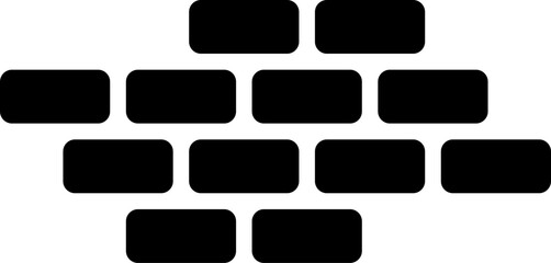 Obraz premium outlane brick wall icon