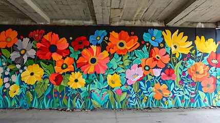 graffiti on wall