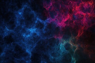 Fototapeta premium Abstract background deep sapphire crimson red emerald green luminous