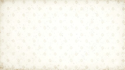 Vintage ivory fabric with delicate floral pattern aged beautifully with subtle imperfections