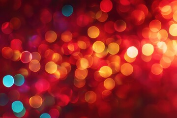  holographic red background with iridescent texture