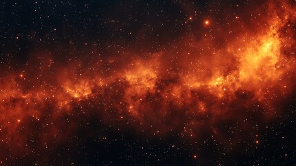 Fototapeta premium Soft glowing textures resembling cosmic nebulae in vibrant colors.