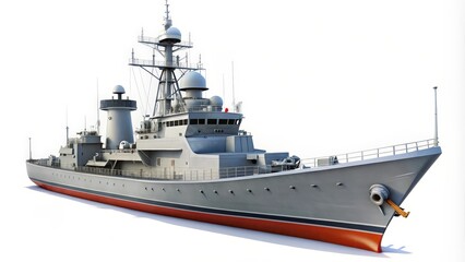 Modern Warship Render