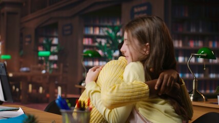 Teacher preparing class notes and learning materials for a teaching session in an academic environment. Intelligent professor tutoring with academic resources at the study area. Camera B.