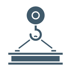 Crane  Icon Element For Design