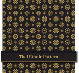 Thai Elegance Gold Seamless 
