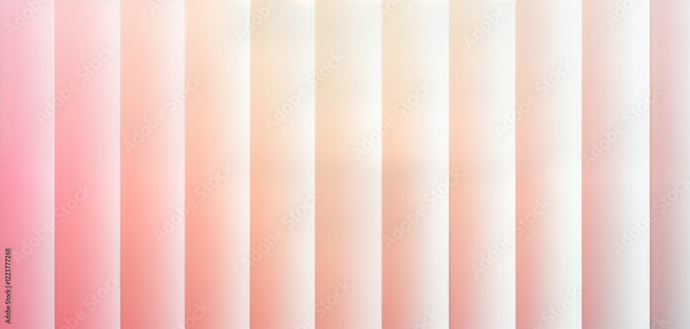 Aufkleber Abstract design with vertical pink stripes. Soft color transitions create seamless pattern. Beautiful wallpaper fabric design. Smooth texture, vertical lines, color palette make suitable for various