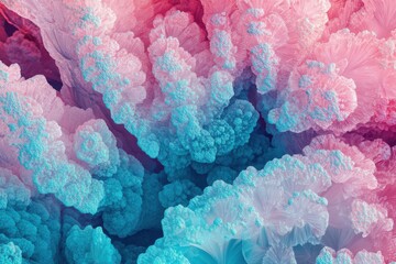 Vibrant  image of multilayered crystalline structures