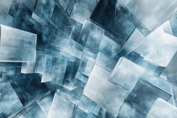 Abstract cooltoned office background with powdered pigment texture Gradient