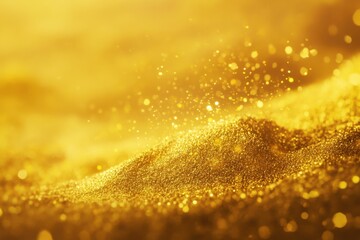   image with metallic yellow texture