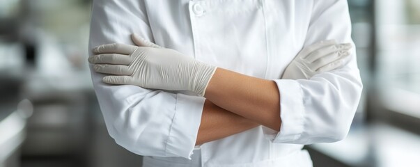 Essential Food Safety Practices A Chef Demonstrates Proper Hand Hygiene Before Food Handling, Promoting Cleanliness and Preventing Contamination This image showcases the importance of meticulous