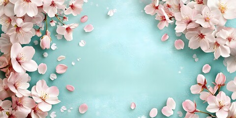 Obraz premium pink and white flowers