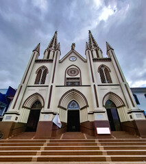 Frontino, Antioquia - Colombia. January 19, 2025. Our Lady of Carmen Parish.