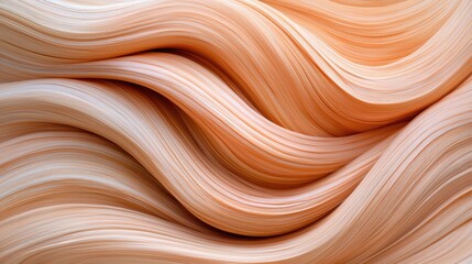 Abstract peach wave pattern background, design element