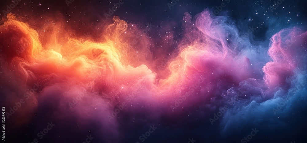 Poster calming soft purple white gradient background with subtle texture for elegant design