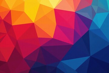 Obraz premium Geometric pattern with abstract shapes in three colors, design, pattern
