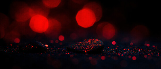 seamless obsidian red Abstract communication with connecting dots and lines background. 