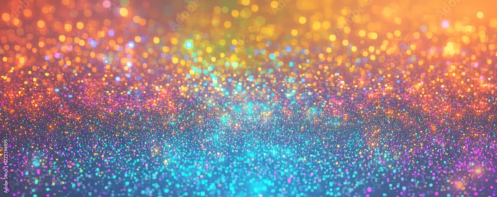 Poster iridescent holographic texture abstract background with rainbow colors and shiny pixel art inspired 