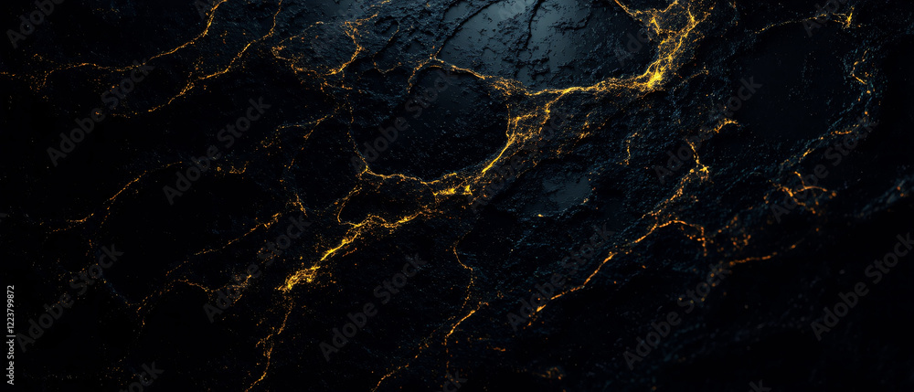 Poster seamless obsidian abstract communication with connecting dots and lines background.