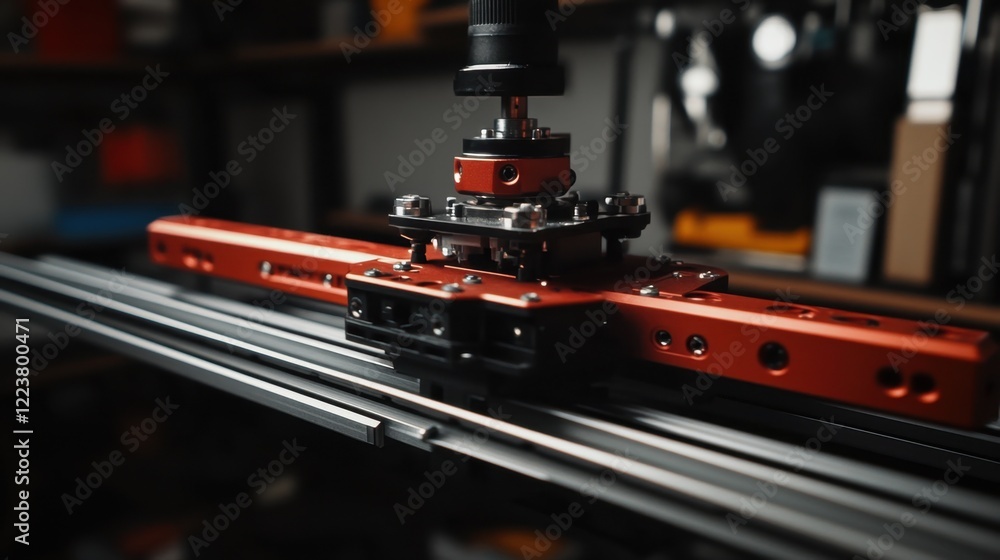 Poster a servo motor powering a small, precision robotic gripper.