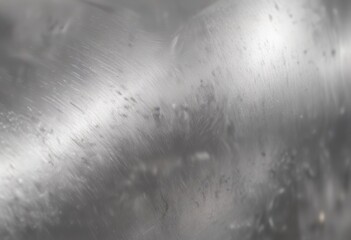 Fototapeta premium Luxurious silver metal finish with subtle grain texture , metal, shine