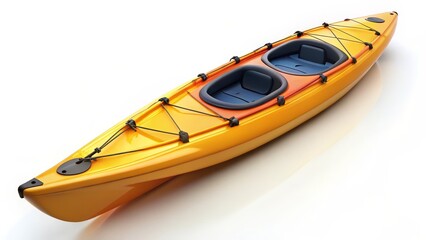 Yellow Two-Person Kayak