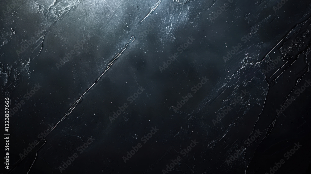 Poster dark textured background with subtle patterns and scratches, ideal for design projects. surface has 