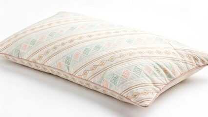 Decorative Pillow with Geometric Pattern