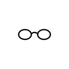 Fototapeta premium Glasses icon logo design. Glasses sign and symbol