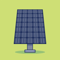 Advanced Solar Panel Structure An Artistic Representation of Clean Energy Solutions