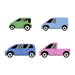 set of cars