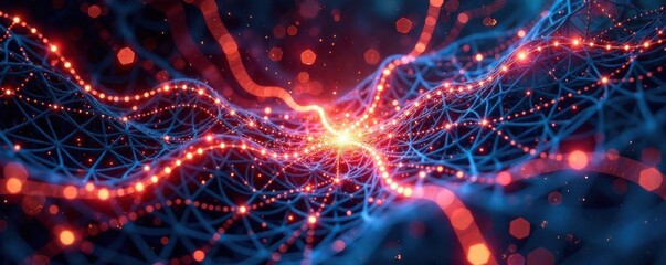 An intricate web of lines and shapes symbolizing the complex nature of family relations , relationships, network, web