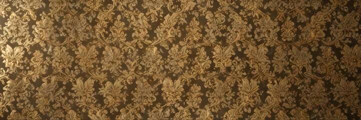 Geometric damask design with gold accents and subtle sheen,  geometric,  minimalist
