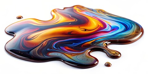 Abstract Spill Pattern