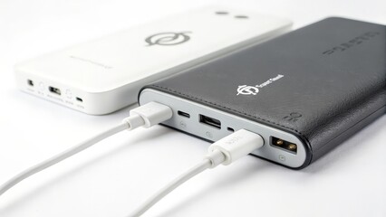 Portable Power Banks with Cables
