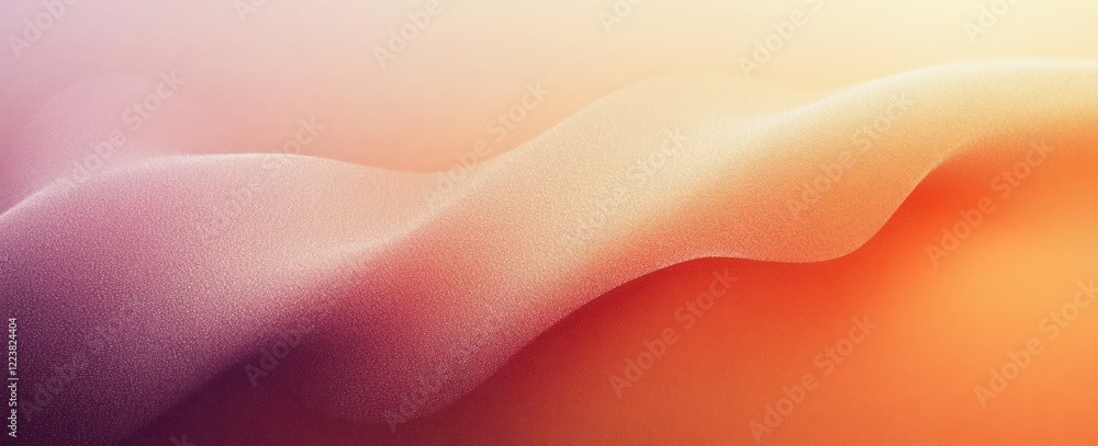 Poster smooth gradient background warm peach soft cream modern minimalism calm atmosphere