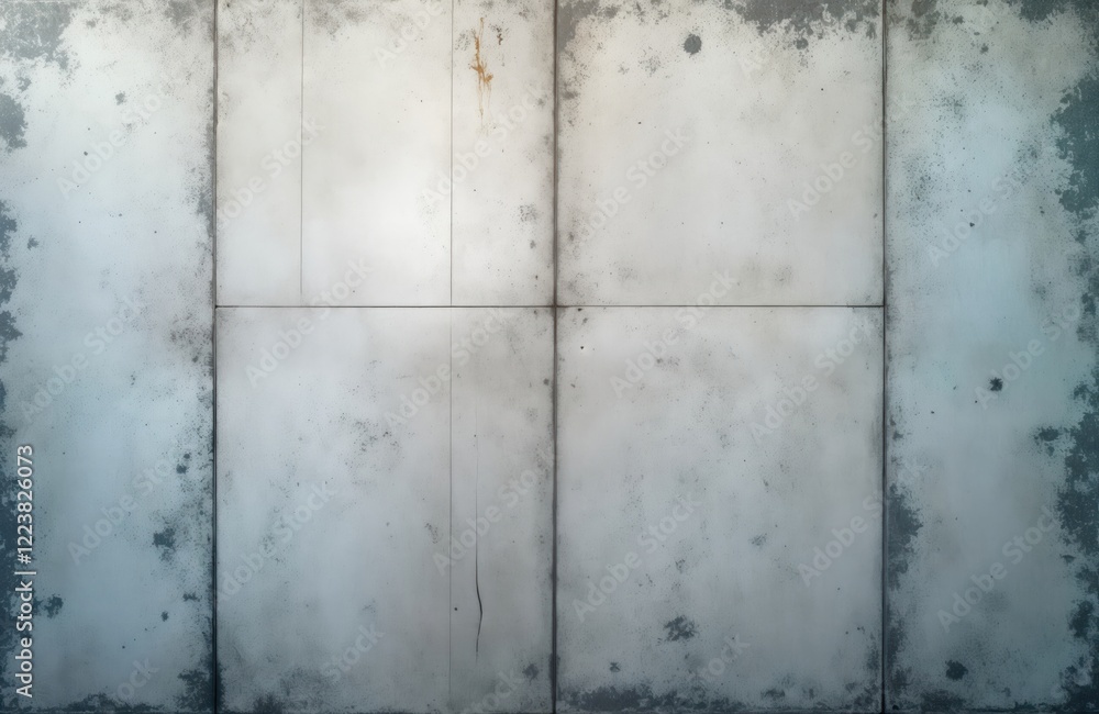 Aufkleber Gray distressed surface texture with vertical, horizontal lines. Abstract background suitable for design projects. Industrial look. Modern material. Suitable for interior graphic design. Grunge