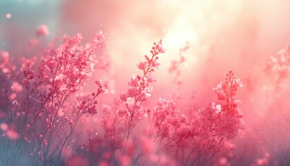 Pastel Pink and White Soft Gradient Background with Ethereal Texture for Design Projects