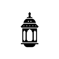 Ornate Lantern Icon: A detailed vector icon of an elegant, ornate lantern, perfect for representing themes of light, culture, and celebration.
